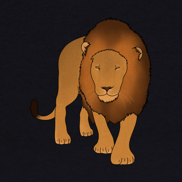 Lion Stalking, Big Cat, Love Lions by logiamerch