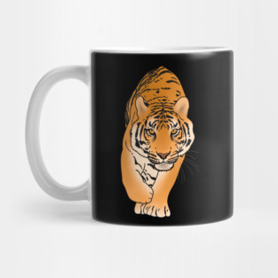 Tiger Stalking, Big Cat, Love Tigers Mug