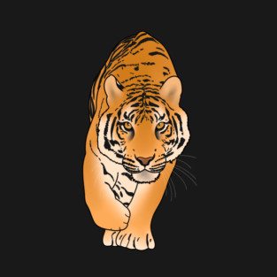 Tiger Stalking, Big Cat, Love Tigers T-Shirt