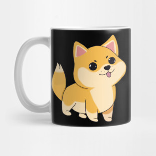 Kawaii Shiba Inu Dog, Love Shiba Inus Mug