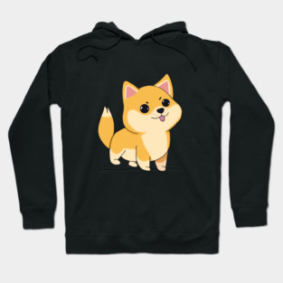 Kawaii Shiba Inu Dog, Love Shiba Inus Hoodie
