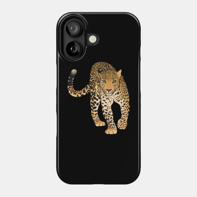 Leopard Cat, Love Big Cats Phone Case by logiamerch