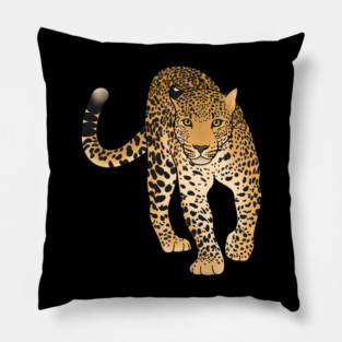 Leopard Cat, Love Big Cats Pillow