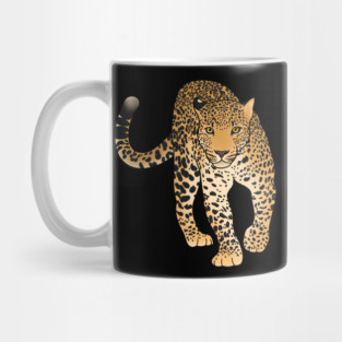 Leopard Cat, Love Big Cats Mug