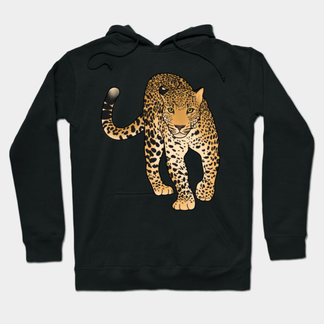Leopard Cat, Love Big Cats Hoodie by logiamerch
