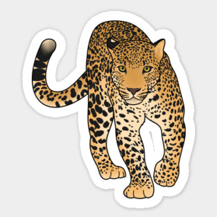 Leopard Cat, Love Big Cats Sticker