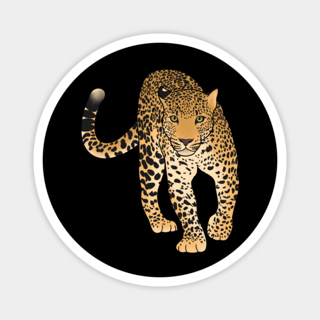 Leopard Cat, Love Big Cats Magnet by logiamerch