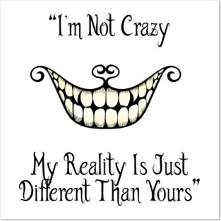 Cheshire cat's quote Posters and Art