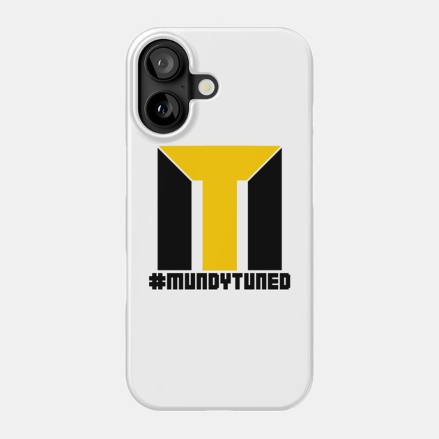 #MundyTuned Black and Yellow 1 Phone Case by #MundyTuned