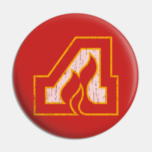 Atlanta Flames Pin