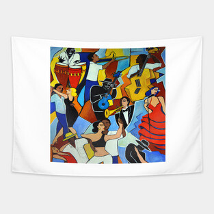 Salsa Sauvage Tapestry