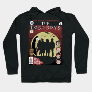 Vampires everywhere, Dwayne, David, Paul and Marko are The Lost Boys Hoodie