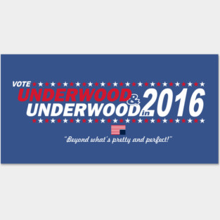 Frank and Claire in 2016 Posters and Art