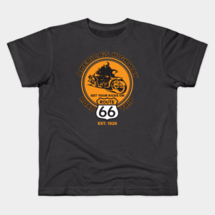 Route 66 Road Trip Kids T-Shirt