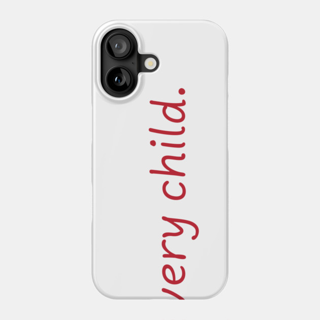 WE C Hope Tagline Phone Case by World Eye Cancer Hope