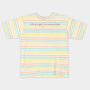 WE C Hope Tagline Kids T-Shirt