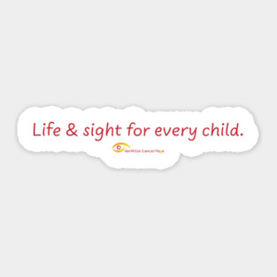 WE C Hope Tagline Sticker