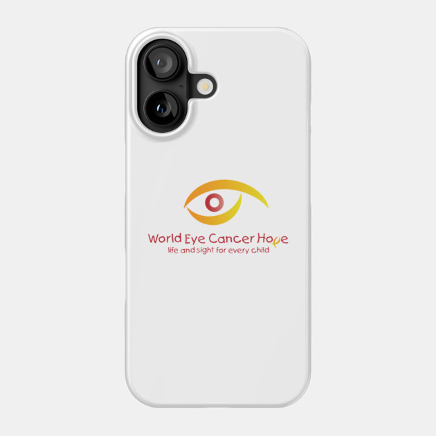 WE C Hope Logo Phone Case by World Eye Cancer Hope