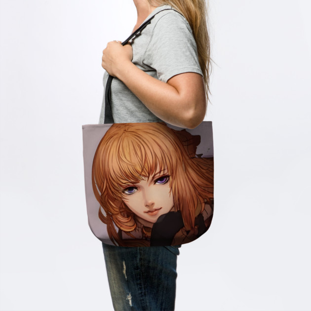 anime girl brown hair by animegirlnft