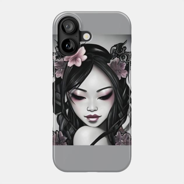 style tatto girl Phone Case by animegirlnft
