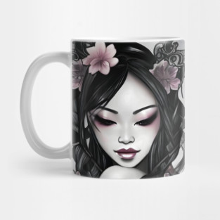 style tatto girl Mug