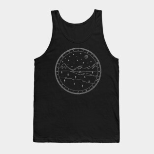 Scandinavian circle Tank Top