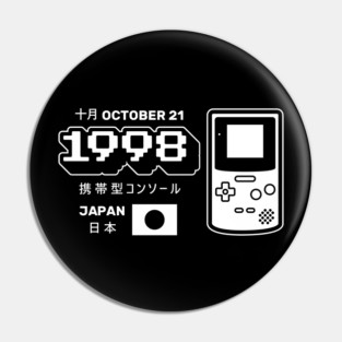 GBCOLOR Classic Handheld Pin