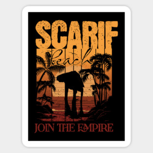Scarif Beach Sticker