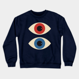 Bauhaus Eyes Crewneck Sweatshirt