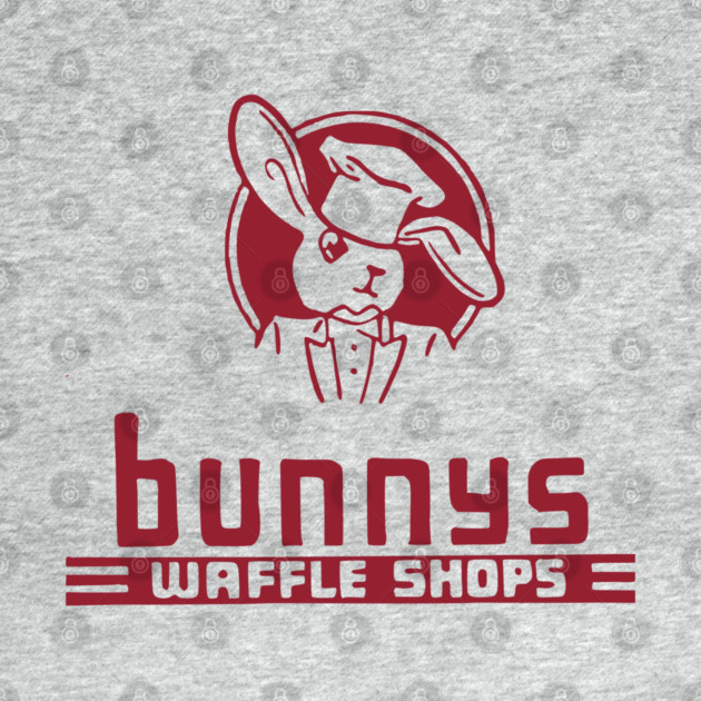 Bunnys Waffle Shops Vintage Restaurant Matchbook by Yesteeyear