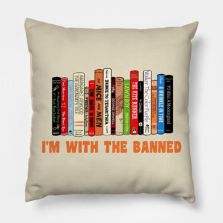 Banned Books Pillow