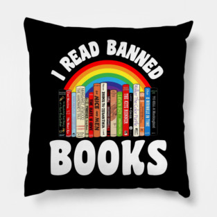 Banned Books Pillow