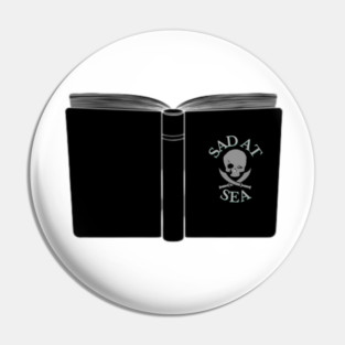 Read Books, Be Kind, Stay Sad 2 Sided Pin