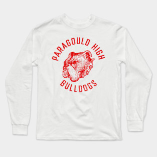 Paragould High Bulldogs (red) Long Sleeve T-Shirt