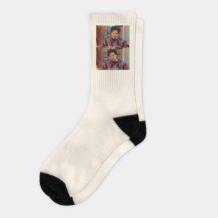 Live In The Moment | How I Met Your Mother (2005-2014) TV Series Digital Fan Art Socks