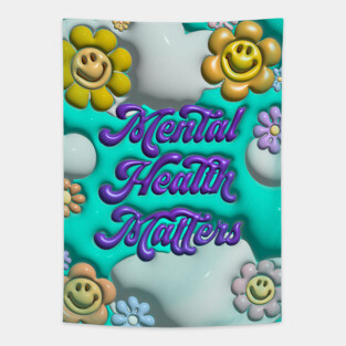 Mental Health Matters 3D Tapestry