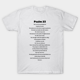 Psalm 23 T-Shirt