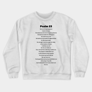 Psalm 23 Crewneck Sweatshirt