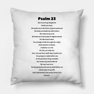 Psalm 23 Pillow