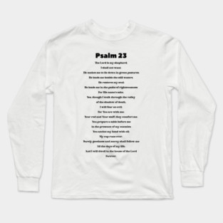Psalm 23 Long Sleeve T-Shirt