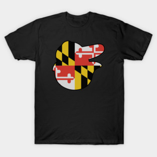 Maryland Flag Bird T-Shirt