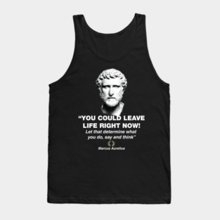 Marcus Aurelius, Chief Stoic Tank Top