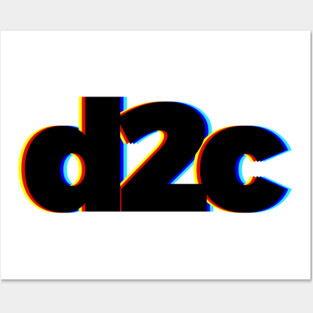 D2C Direct to Consumer Posters and Art