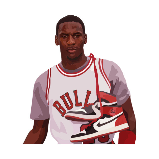 Michael Jordan of the Chicago Bulls by ActualFactual