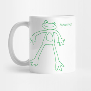 Beware frog Mug