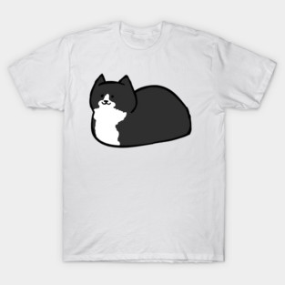 Tuxedo Cat Loaf T-Shirt