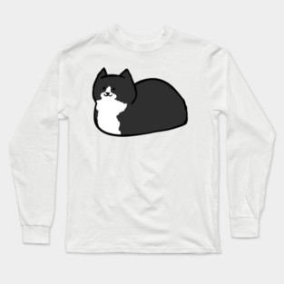 Tuxedo Cat Loaf Long Sleeve T-Shirt