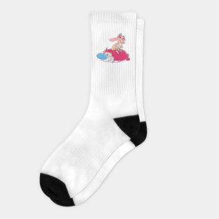 Ren and Stimpy Socks