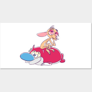 Ren and Stimpy Posters and Art