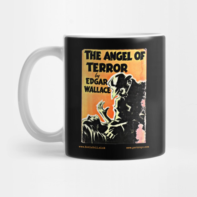 THE ANGEL OF TERROR by Edgar Wallace –– Mug & Travel Mug by Rot In Hell Club